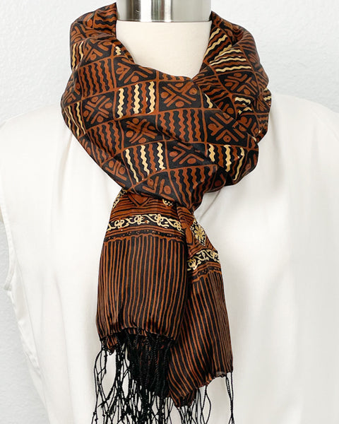 Gendis Batik Silk Scarf
